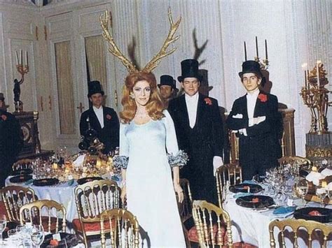 1972 rothschild surrealist dinner party.